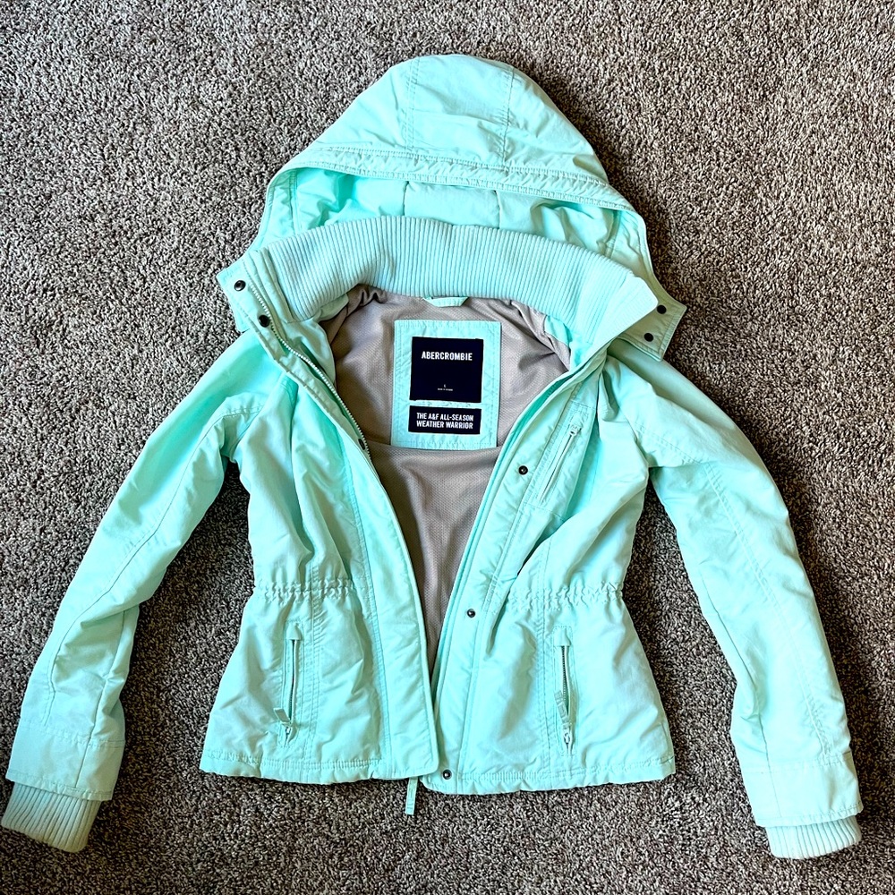 Abercrombie & Fitch All-Weather Jacket. Size large.